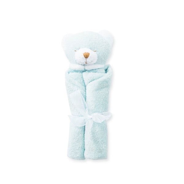 blue bear lovie rolled up
