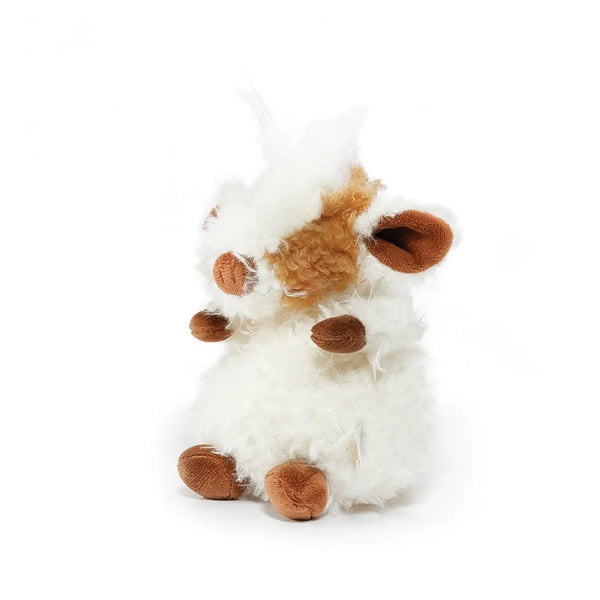 side view of cow plush