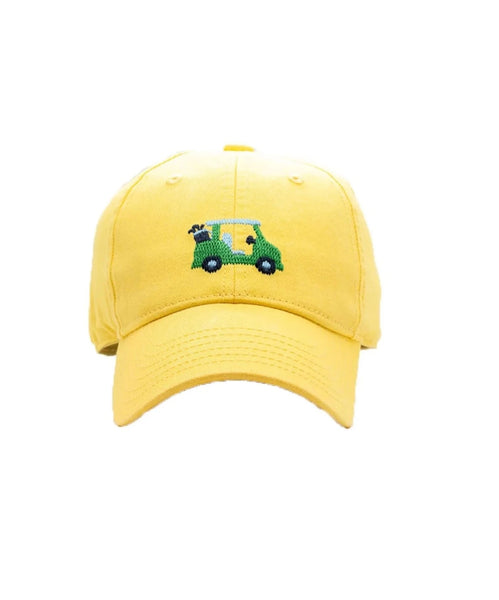 yellow golf cart hat